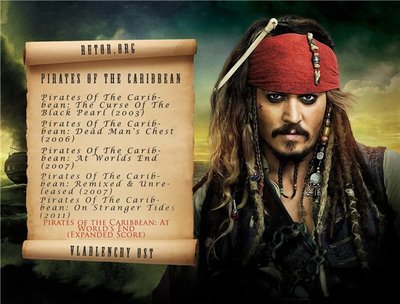 Пираты Карибского моря Квадрология  Pirates Of The Caribbean Quadrilogy Soundtrack.jpg